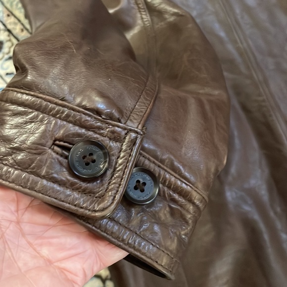 Andrew Marc Men's Leather Jacket - Picture 12 of 14